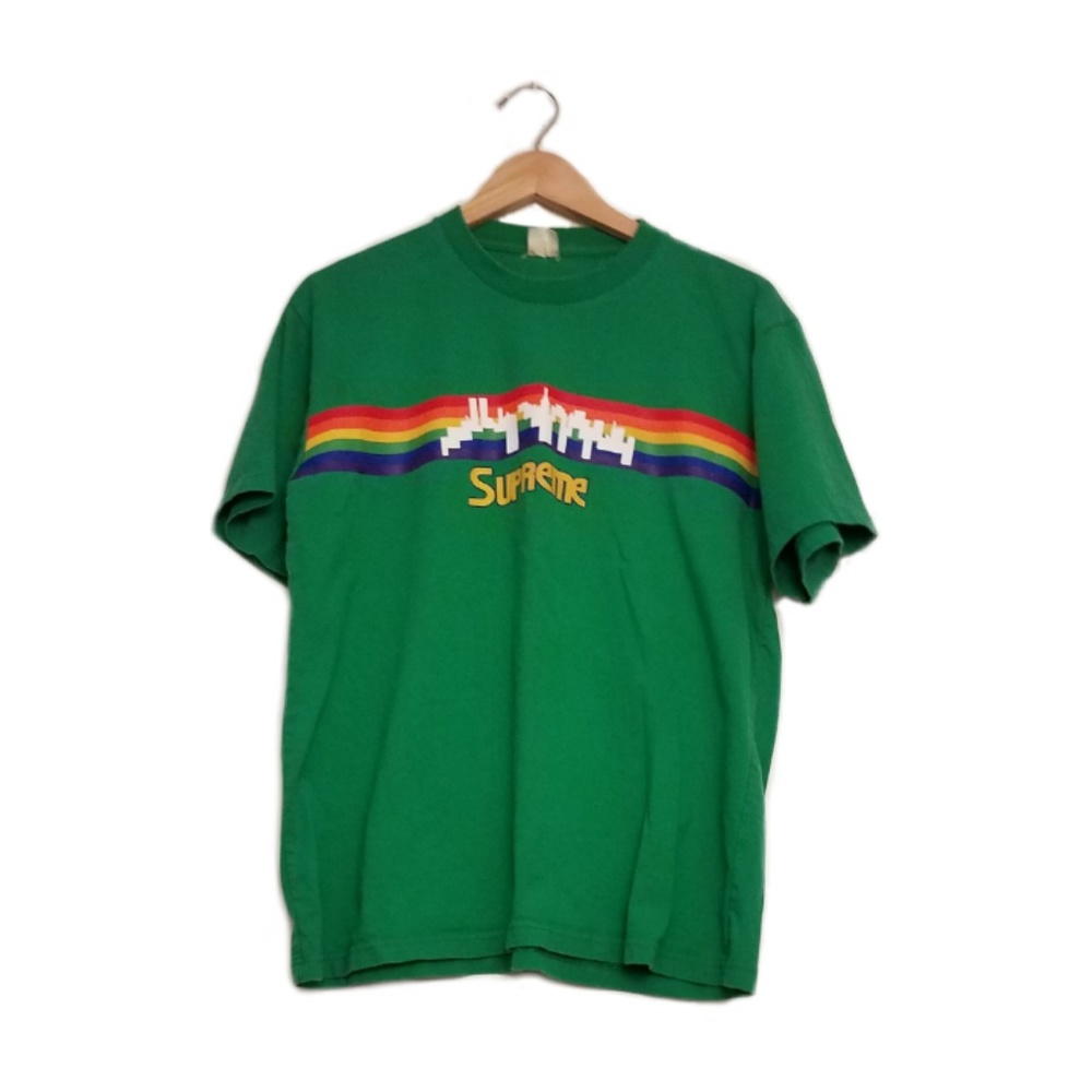 Rare Vintage Supreme NYC skyline Denver Nuggets T